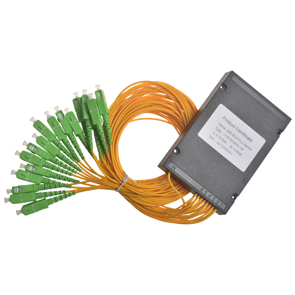 Splitter GSG-1X16-SC APC Fiber Optic PLC