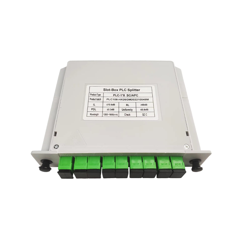 Splitter GSG-LGX-1X8-SC APC Fiber Optic PLC