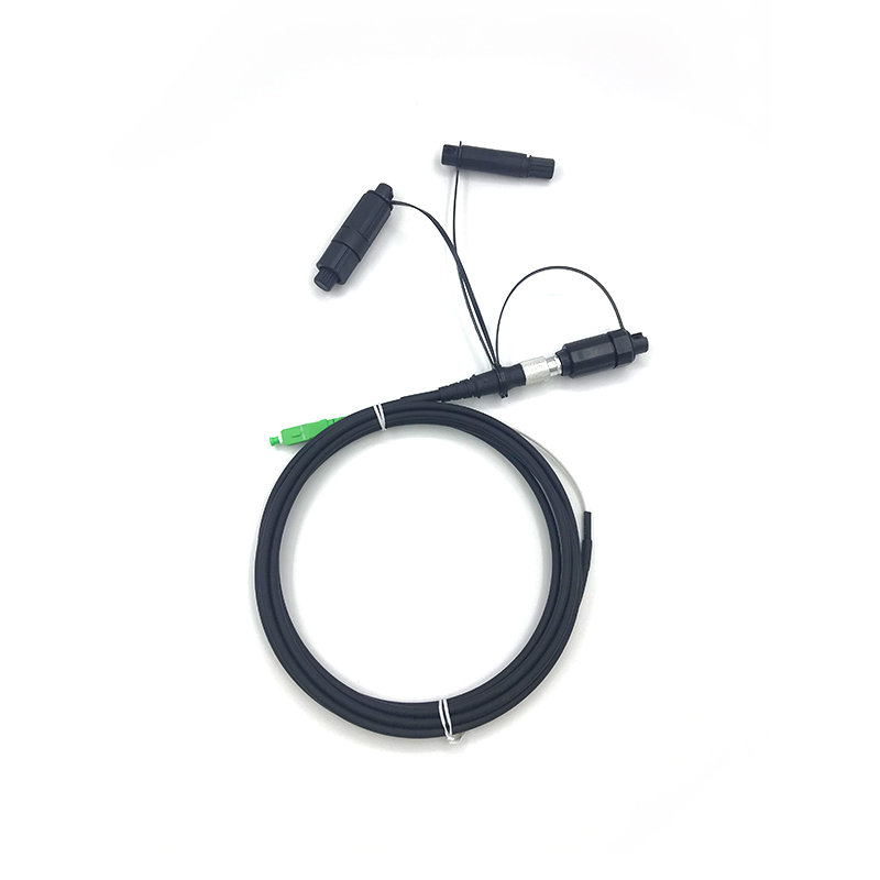 Kabel pra-disambungkan untuk mini sc/optitap